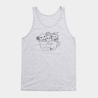 BSC in a cup _ Bunniesmee Christmas Edition Tank Top